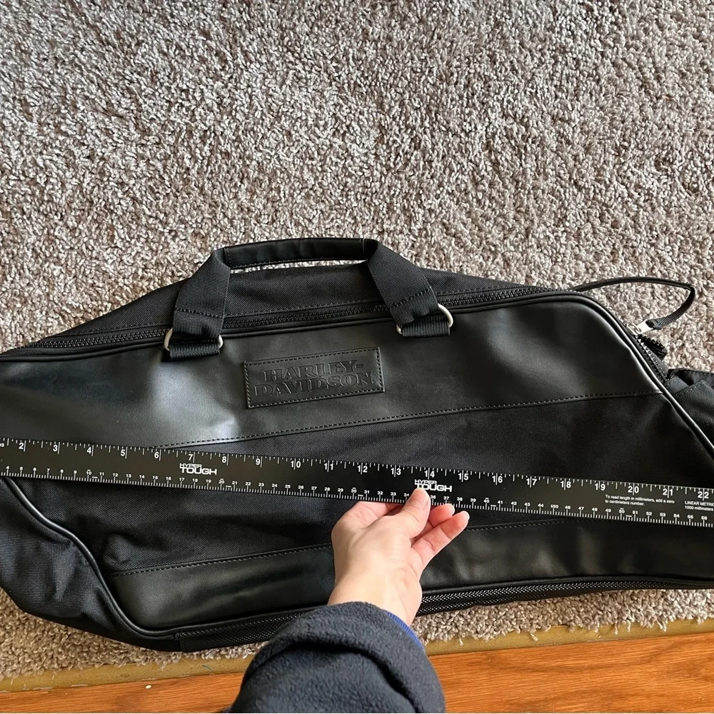 Harley Davidson Motorcycles Black Saddlebag Luggage Liner 21